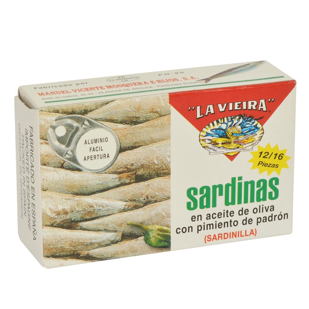 Sardinilla en aceite de oliva Picantes